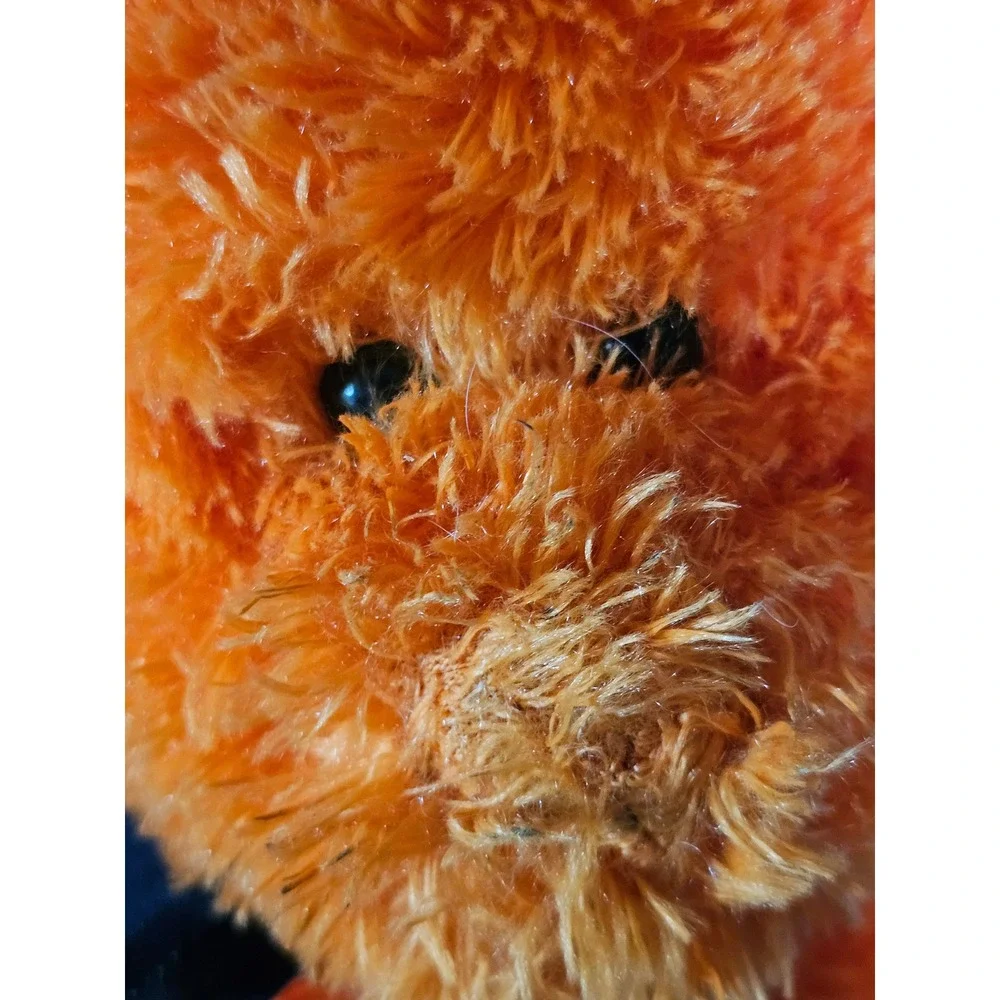 Good Stuff Halloween Orange Teddy Bear‎ with Trick or Treat Bag & Cape 12